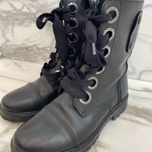 Zadig and Voltaire Combat Boots